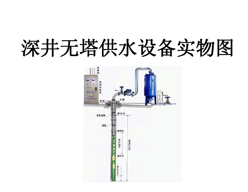 五河县井泵无塔式供水设备